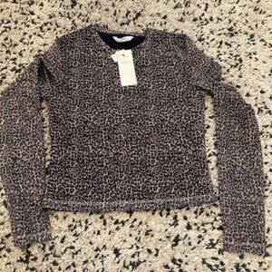 New with tags sheer sleeve long sleeve kids Age 13-14 Top M&S Lined body